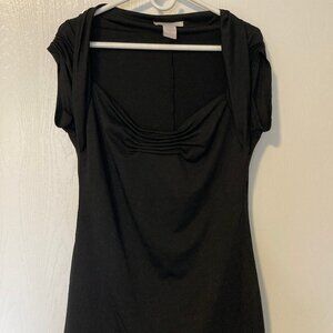 Charlotte Russe black dress tee
